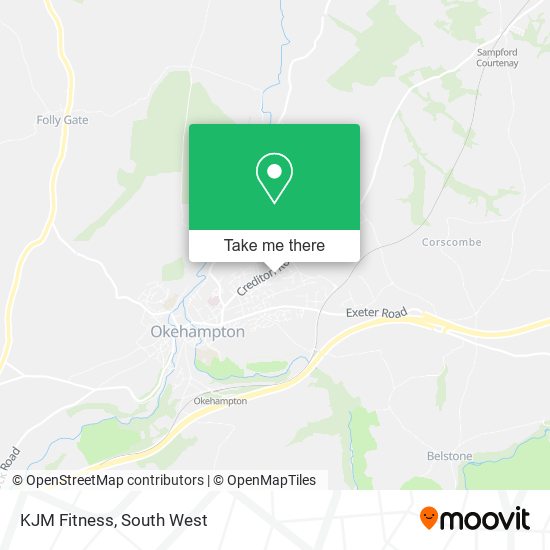 KJM Fitness map