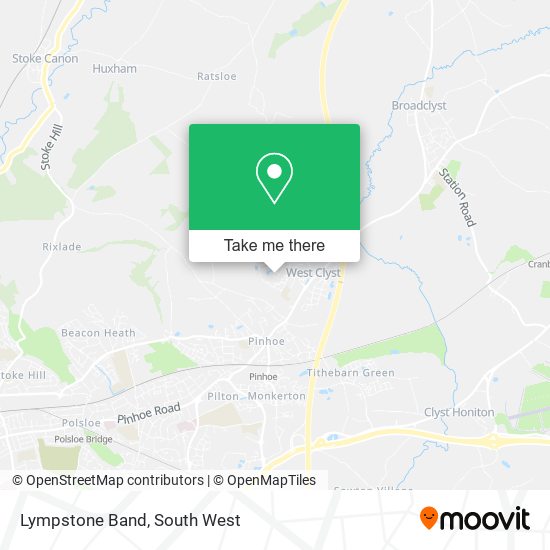 Lympstone Band map