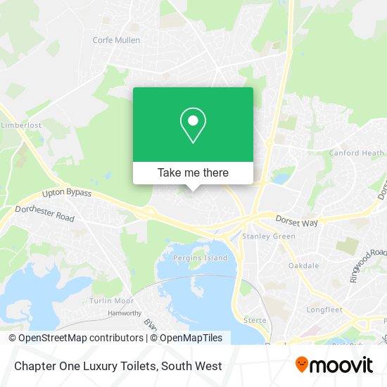 Chapter One Luxury Toilets map