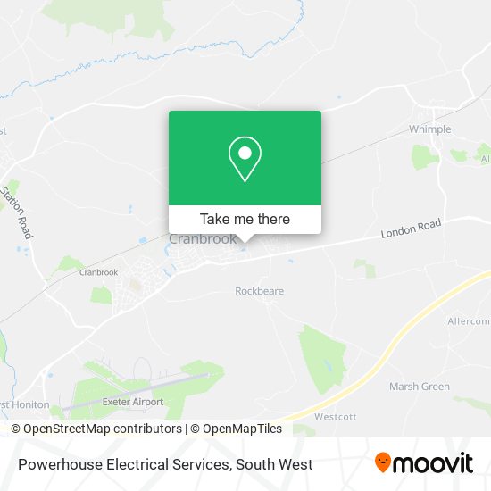 Powerhouse Electrical Services map