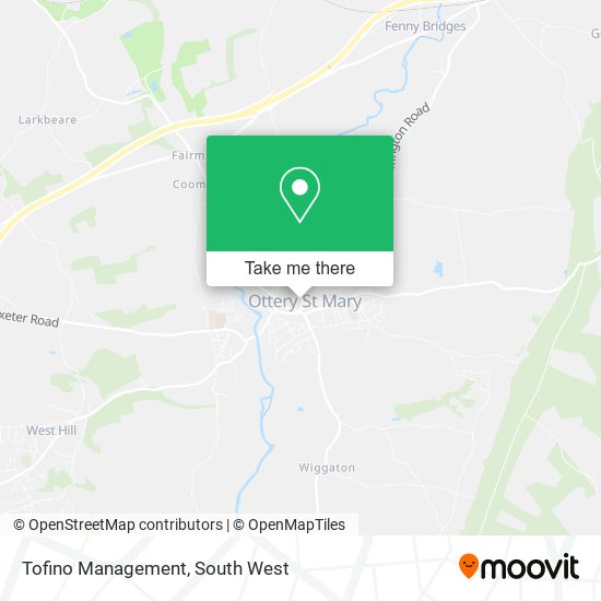 Tofino Management map