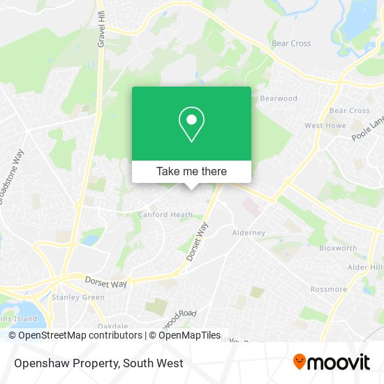Openshaw Property map