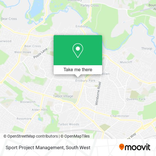 Sport Project Management map