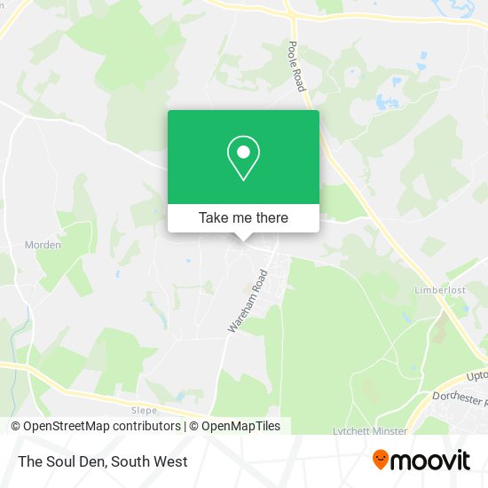 The Soul Den map