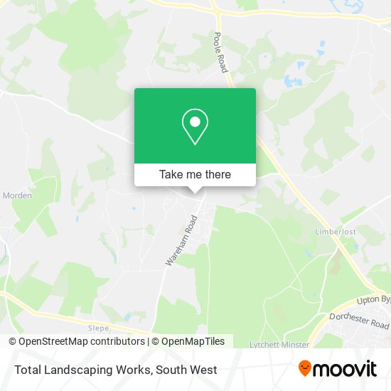 Total Landscaping Works map