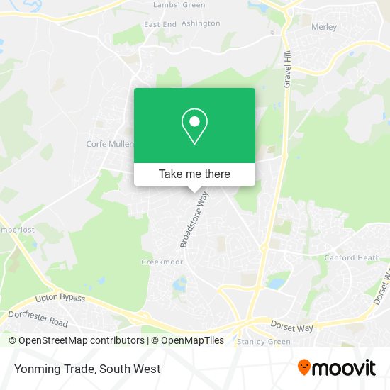 Yonming Trade map
