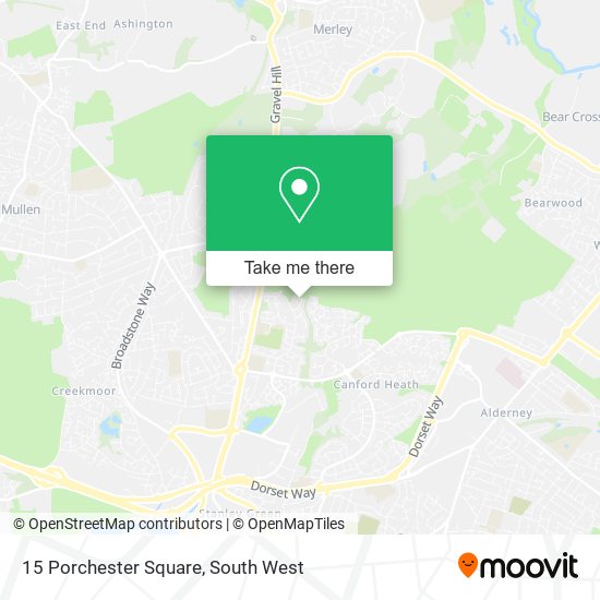 15 Porchester Square map