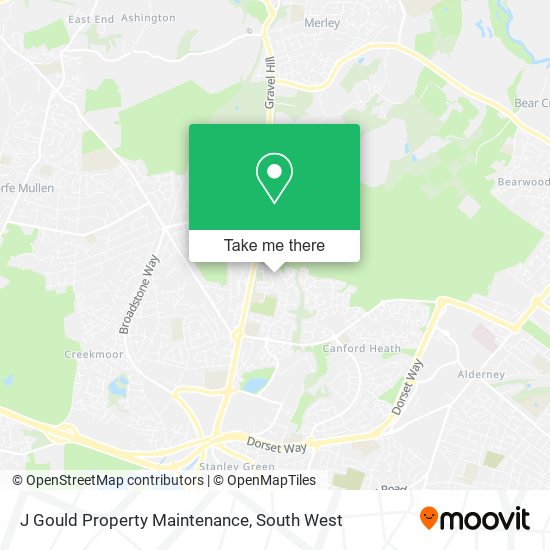 J Gould Property Maintenance map