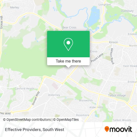 Effective Providers map