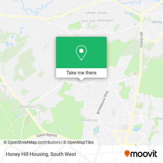 Honey Hill Housing map