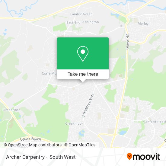 Archer Carpentry - map