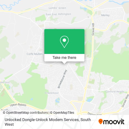 Unlocked Dongle-Unlock Modem Services map