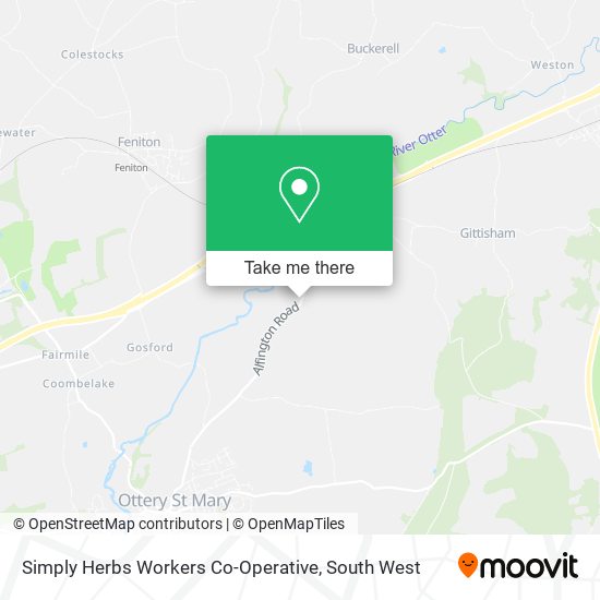Simply Herbs Workers Co-Operative map