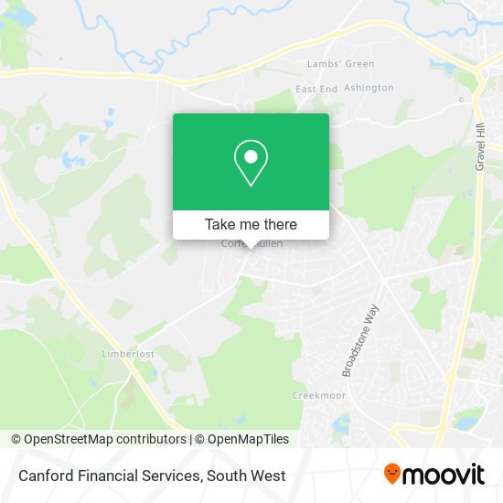 Canford Financial Services map