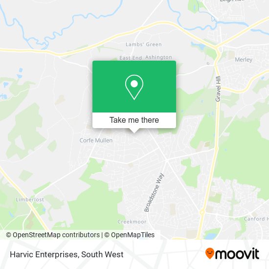 Harvic Enterprises map