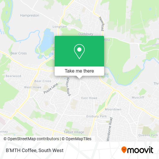 B'MTH Coffee map