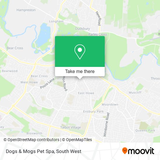 Dogs & Mogs Pet Spa map