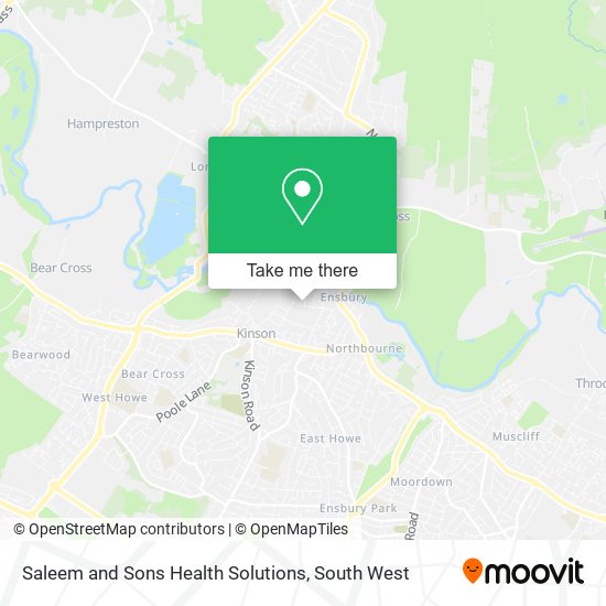 Saleem and Sons Health Solutions map