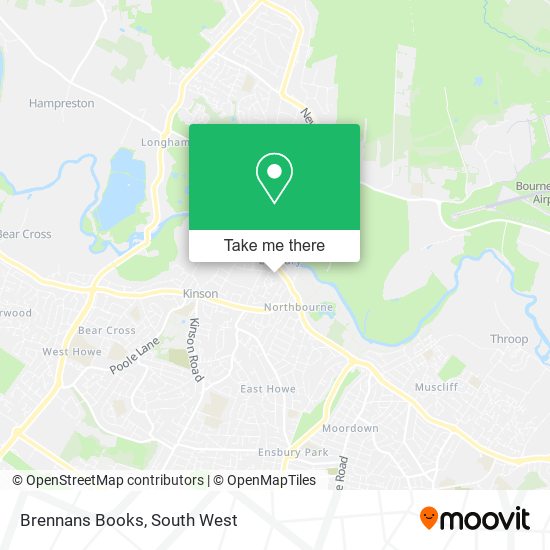 Brennans Books map