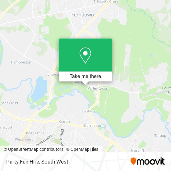 Party Fun Hire map