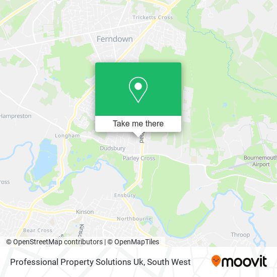 Professional Property Solutions Uk map