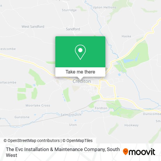 The Evc Installation & Maintenance Company map