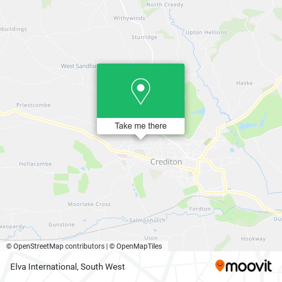 Elva International map