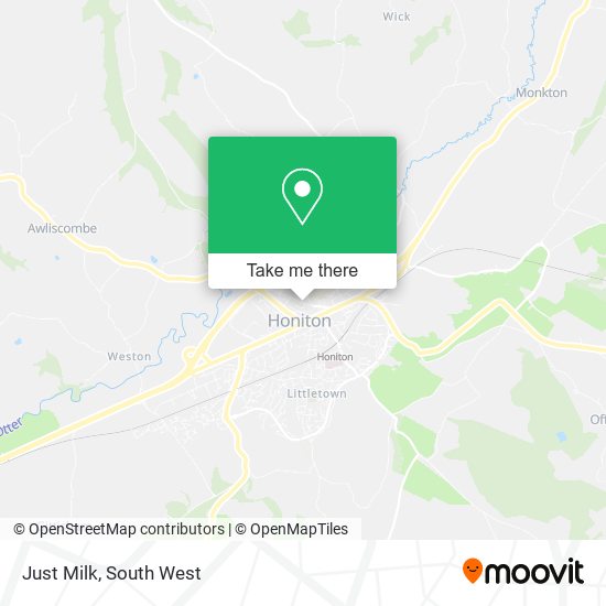 Just Milk map