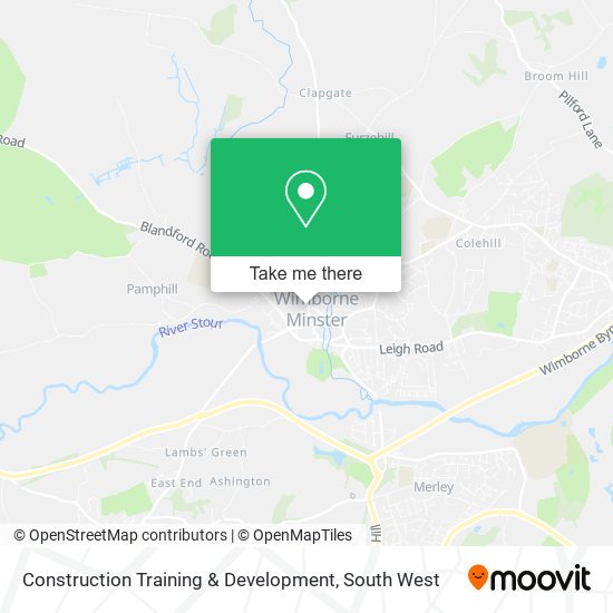 Construction Training & Development map