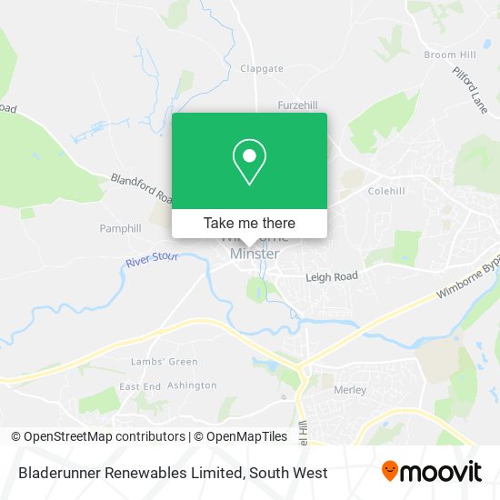 Bladerunner Renewables Limited map