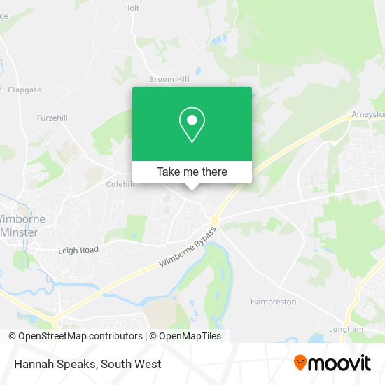 Hannah Speaks map