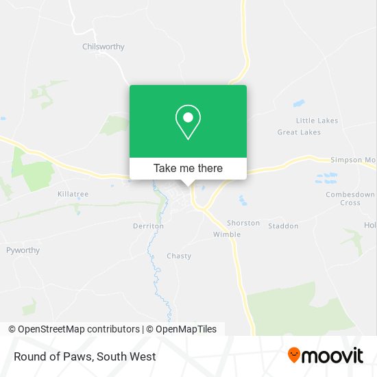 Round of Paws map