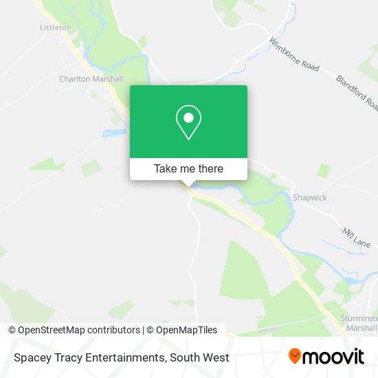Spacey Tracy Entertainments map
