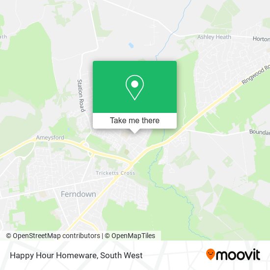 Happy Hour Homeware map
