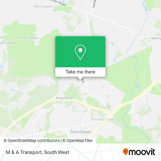M & A Transport map