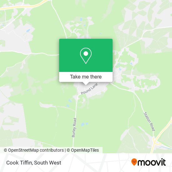 Cook Tiffin map