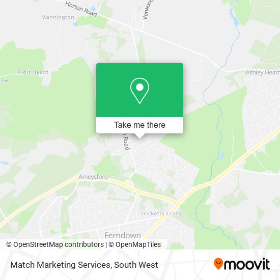Match Marketing Services map