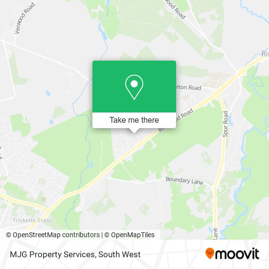 MJG Property Services map