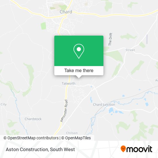 Aston Construction map