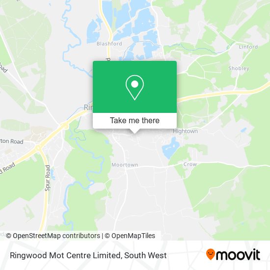 Ringwood Mot Centre Limited map