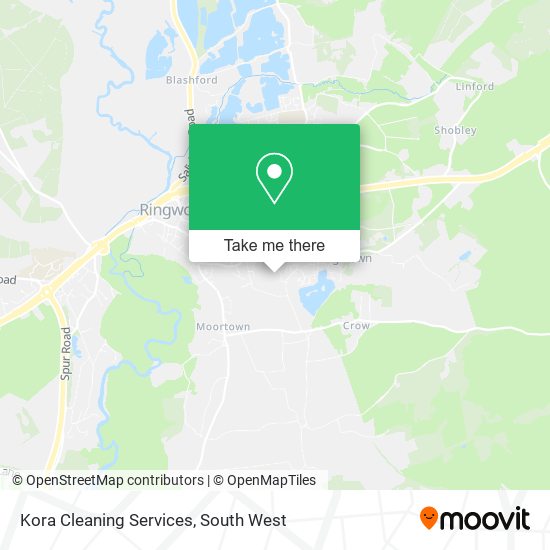 Kora Cleaning Services map