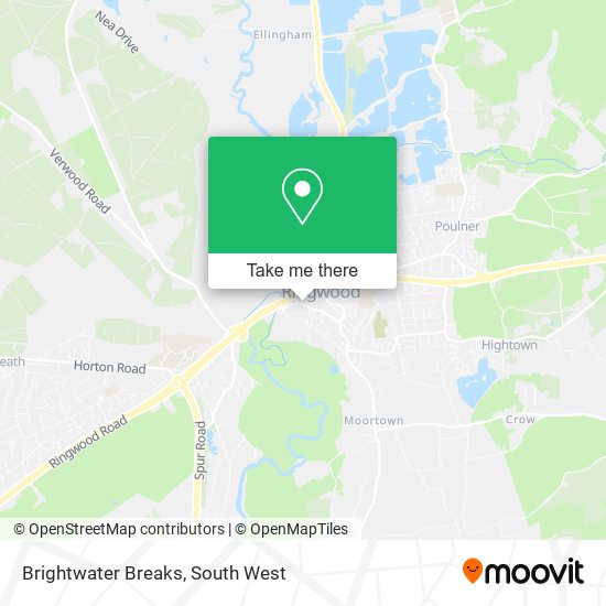 Brightwater Breaks map