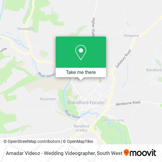 Amadar Videoz - Wedding Videographer map
