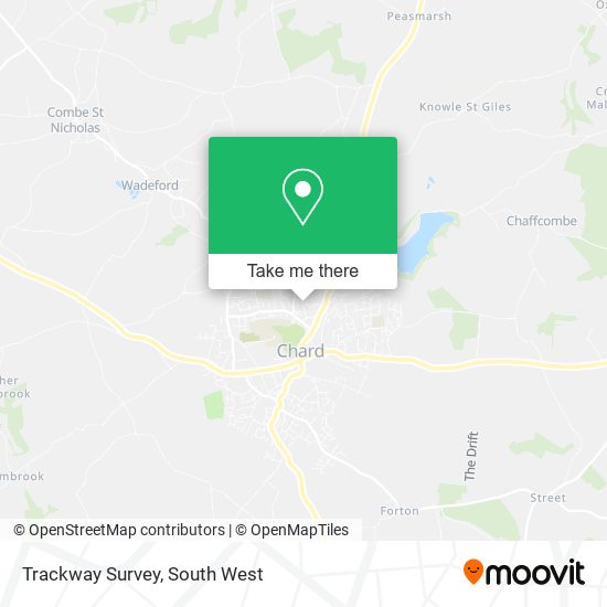 Trackway Survey map