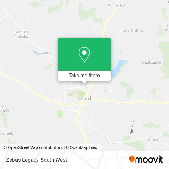 Zeba's Legacy map