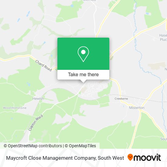 Maycroft Close Management Company map