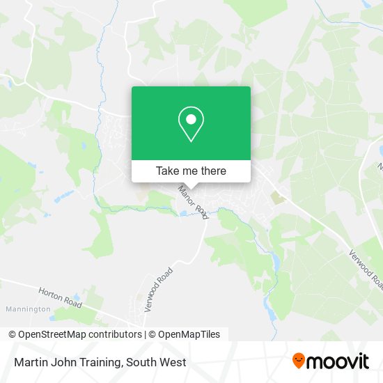 Martin John Training map