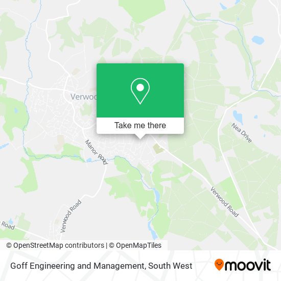 Goff Engineering and Management map