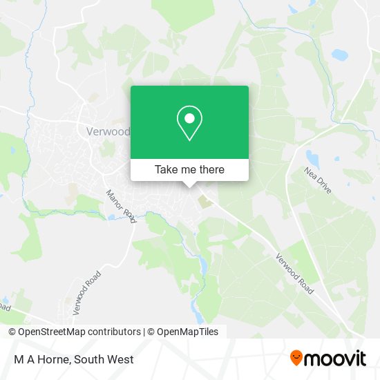 M A Horne map