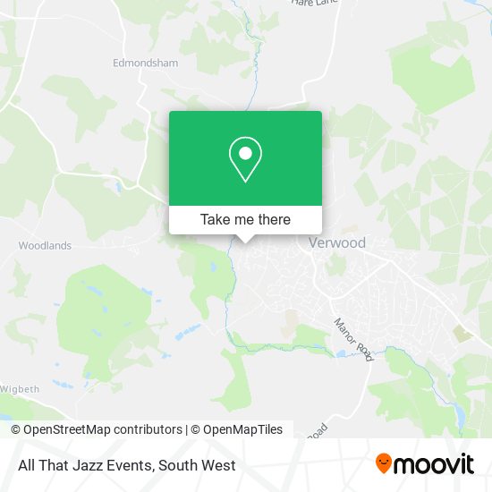All That Jazz Events map